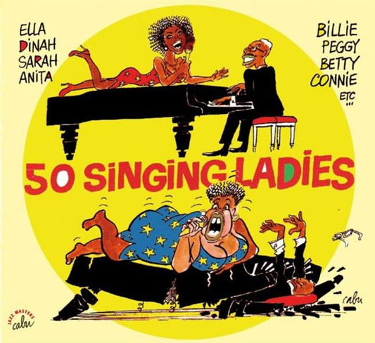 50 Singing Ladies par Cabu