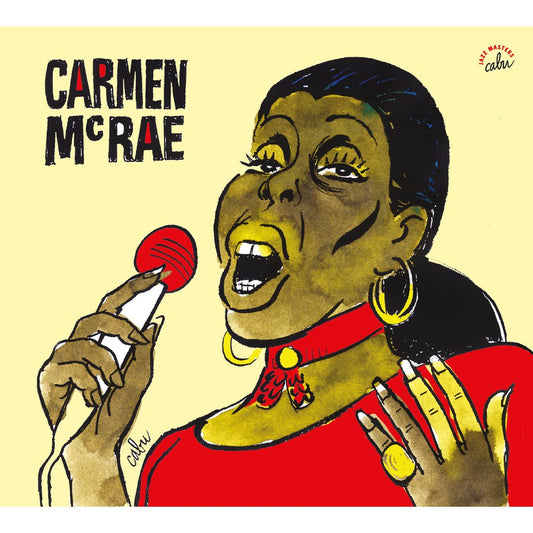Carmen McRae par Cabu