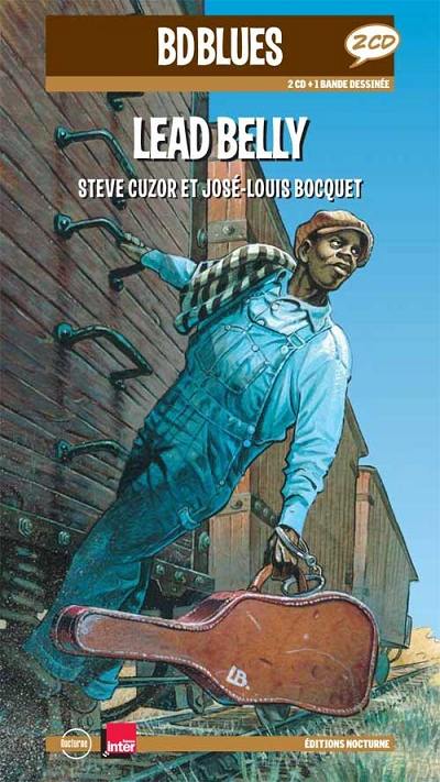 Lead Belly – couverture de l’album BD Blues, illustrée par Steve Cuzor