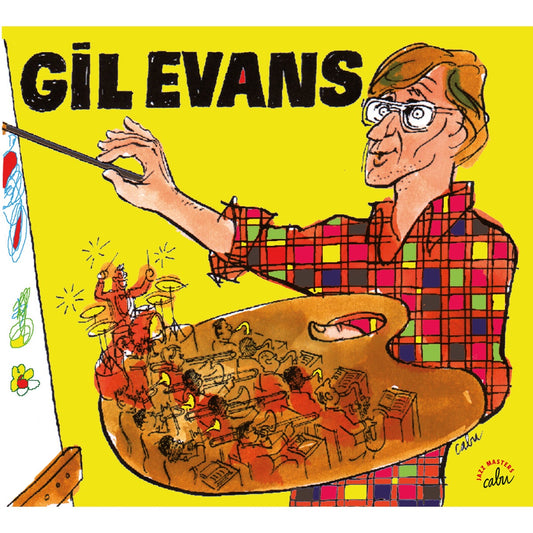 Gil Evans by Cabu