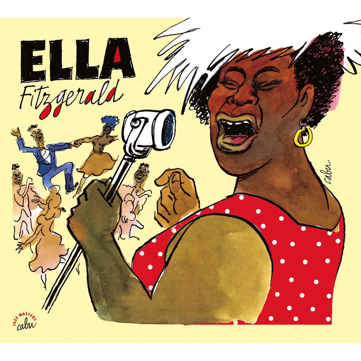 Ella Fitzgerald by Cabu