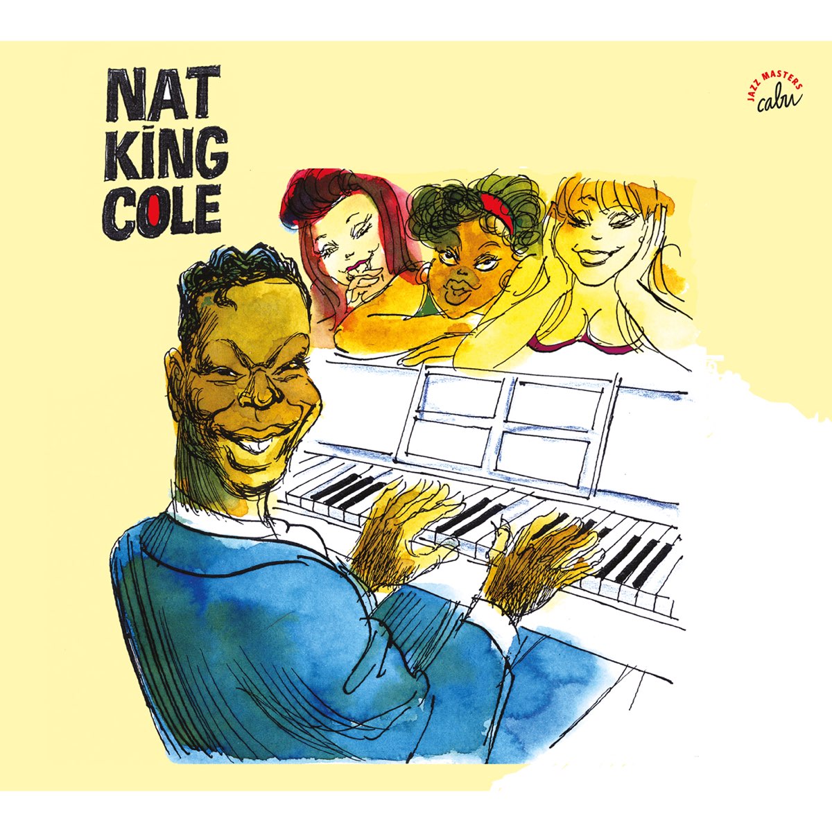 Nat King Cole by Cabu