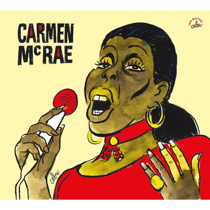 Carmen McRae by Cabu