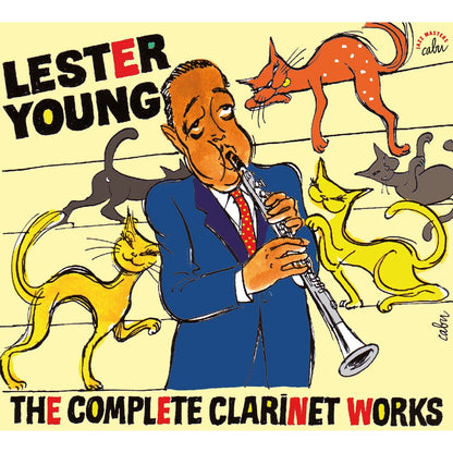 Lester Young by Cabu