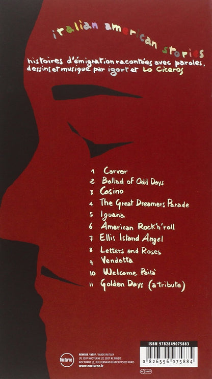 Casino – dos de la pochette avec la liste des titres des CD