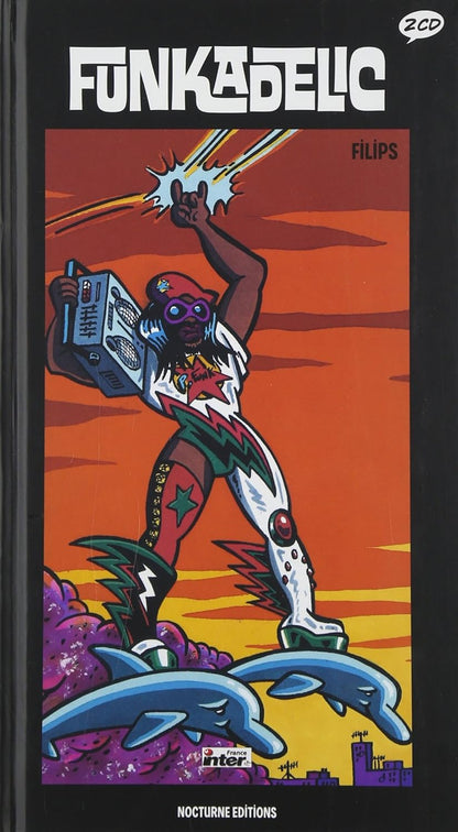Funkadelic – couverture de l’album BD Soul, illustrée par Filips