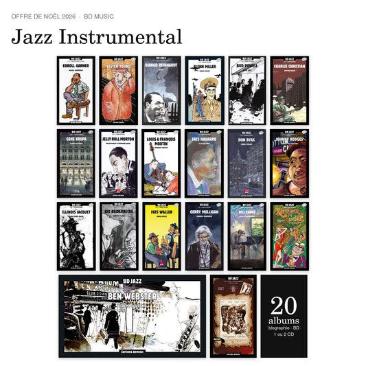 Offre de Noël 2026 – 20 albums Jazz Instrumental