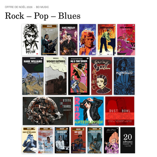 Offre de Noël 2026 – 20 albums Rock – Pop – Blues
